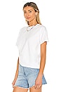 view 3 of 5 Carina Ruched Tee in White