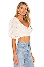 view 3 of 4 Breanne Top in Ivory