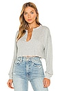 view 1 of 4 Dawn Top in Heather Grey