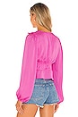 view 3 of 4 Aries Top in Pink