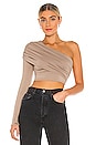 view 1 of 5 Saleya Top in Sabel Brown