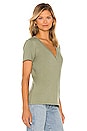 view 2 of 4 T-SHIRT FEEL GOOD in Olive Green