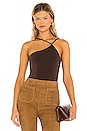 view 1 of 5 Katie Bodysuit in Espresso Brown