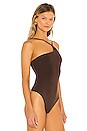 view 3 of 5 Katie Bodysuit in Espresso Brown