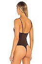 view 4 of 5 Katie Bodysuit in Espresso Brown