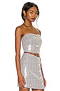 view 2 of 5 Mischa Top in Grey Plaid