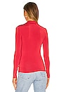 view 3 of 4 Viana Top in Red Orange