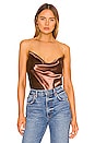 view 1 of 4 Cori Tank Top in Chocolate Brown