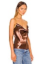 view 2 of 4 Cori Tank Top in Chocolate Brown