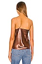 view 3 of 4 Cori Tank Top in Chocolate Brown