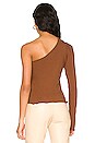view 3 of 4 ТОП ONE SLEEVE in Brown