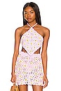 view 1 of 4 Delilah Wildflower Crochet Top in Purple & Yellow