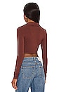 view 3 of 4 BERNIE トップ in Brown