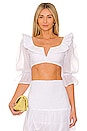 view 1 of 4 Fatima Top in White