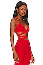 view 2 of 4 Imani Top in Red