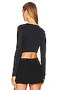view 3 of 4 Virgil Top in Black