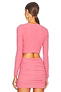 view 3 of 4 Lavallette Top in Bubblegum Pink