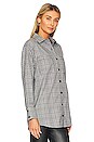 view 2 of 5 Patton Top in Black White Check
