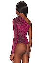 view 4 of 6 Vika Bodysuit in Burgundy