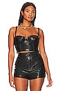 view 1 of 4 Bardot Top in Black