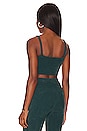 view 3 of 4 Ellena Cropped Tank in Dark Teal