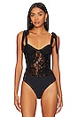 view 2 of 5 Turner Bodysuit in Black Lace