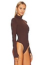 view 3 of 5 Tienna Bodysuit in Coffee Brown