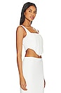 view 2 of 4 Imani Top in Opal White