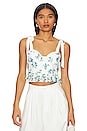 view 1 of 4 Edina Top in Bouquet Floral Multi