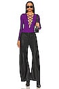 view 5 of 5 Aaliyah Bodysuit in Purple