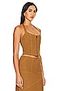 view 2 of 4 Cal Bustier in Khaki
