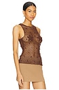 view 2 of 5 Ottavia Crochet Top in Brown