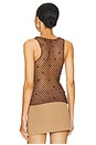 view 3 of 5 Ottavia Crochet Top in Brown