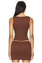 view 3 of 4 Lainey Top in Brown