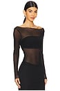 view 2 of 4 Fio Top in Black