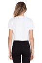 view 3 of 3 Lovers Icon Crop Top in White