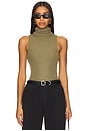 Blythe Bodysuit in Olive Green