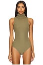 view 2 of 5 Blythe Bodysuit in Olive Green