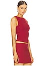 view 2 of 4 Lainey Top in Oxblood