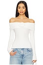view 2 of 5 Liliane Top in White