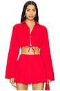 view 1 of 4 Valerie Top in Red