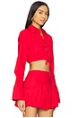 view 2 of 4 Valerie Top in Red