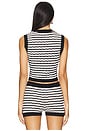 view 3 of 5 Elery Vest in Black & White