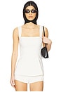 view 1 of 4 Brixton Top in White