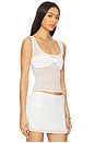 view 2 of 4 Nani Sheer Top in White