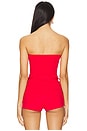 view 3 of 4 Molly Top in Cherry Red