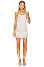 view 5 of 5 Ribbed Square Neck Bodysuit in Blush Pink