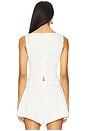 view 3 of 4 Nysa Top in White
