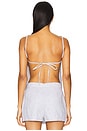 view 3 of 6 Sonny Top in Navy & White