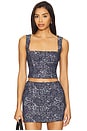 view 1 of 4 Jodie Top in Dark Blue